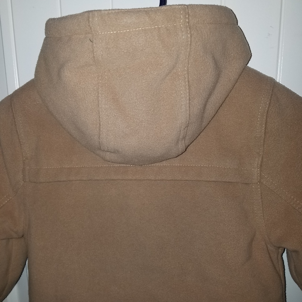 Boys Hawked & CO Camel Hooded Insulated Wool Blend Jacket Coat 5/6. - Picture 6 of 9